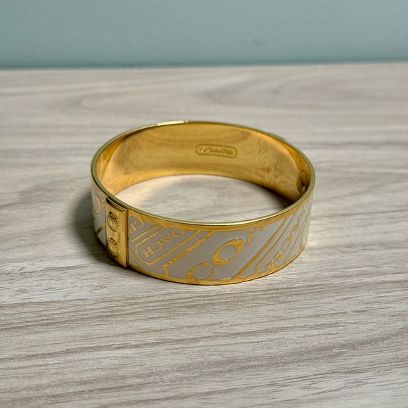 Coach Gold and White Bracelet - Picture 3 of 4